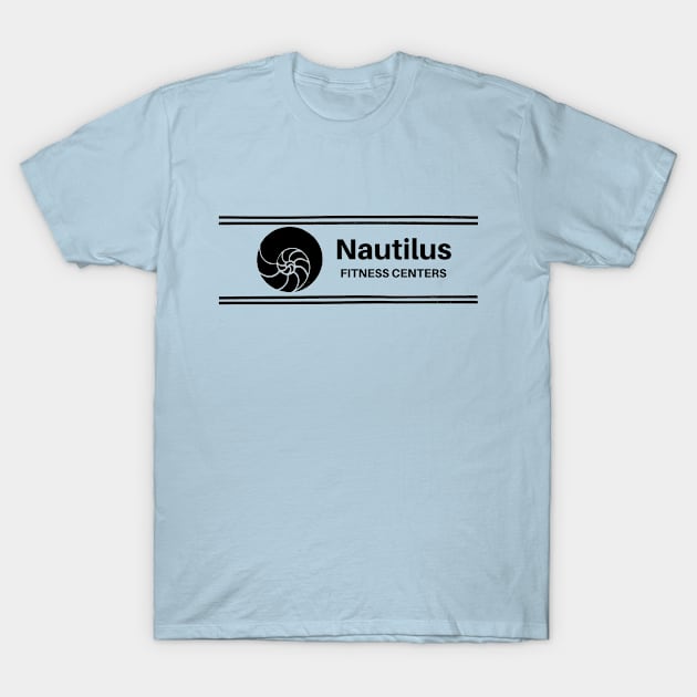 Nautilus Fitness Centers T-Shirt by Desert Owl Designs